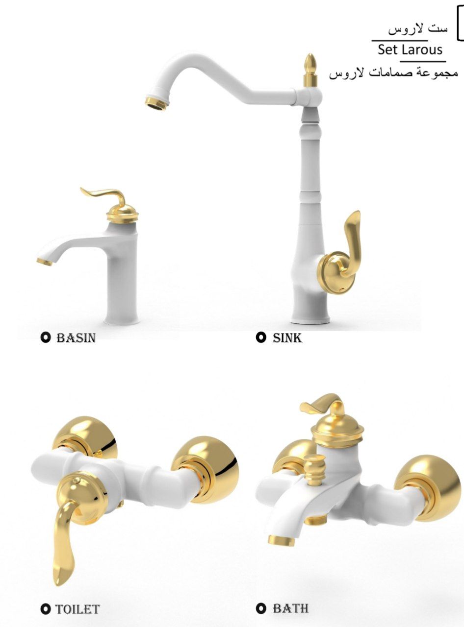 ست شیرآلات طراوش _ مدل لاروس